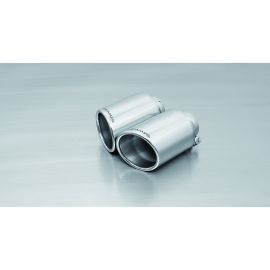 Chrome tip- angled/angled tail pipes