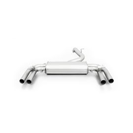 Audi S3 8V 2.0l TFSI REMUS Axle-back SPORTS EXHAUST - CENTERED FOR LEFT/RIGHT SYSTEM