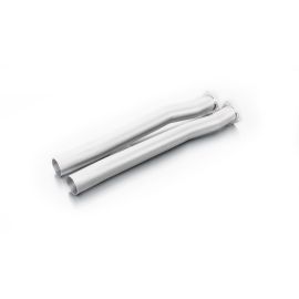 RACING replacement de-cat between main catalytic converter and front section