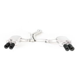 Audi RS4/RS5 B9 2.9l Remus sports exhaust centered for left/right system with racing cat