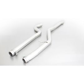 BMW 1 series 2.0l Remus cat-back section instead of front silencer