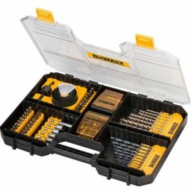 DEWALT 100PCE WORKSITE DRILL & SCREWDRIVER BIT SET