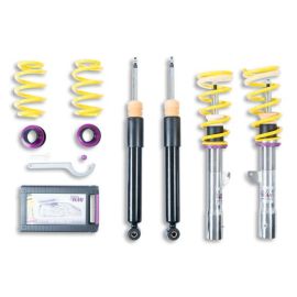 KW - VARIANT 2 COILOVERS FOR AUDI A3 8YA SPORTBACK 30/35 TFSI (FRONT AXLE CLAMP DIAMETER 55MM) WITHOUT DEACTIVATION KIT