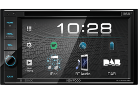 Kenwood DDX4019DAB 6.2” WVGA DVD-Receiver with Bluetooth & DAB Radio Built-in