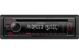Kenwood KDC-130UR CD MP3 Tuner Front USB & Aux Android Music Playback