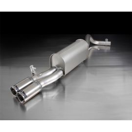 Audi A1 Remus sports exhaust with 2 tail pipes