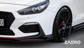 HYUNDAI I30 N (PD) EVO-1 GLOSS BLACK FRONT LIP