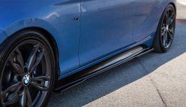 BMW F20/21 1 SERIES EVO-1 GLOSS BLACK SIDE SKIRTS