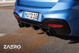 BMW F20/21 M135I/140I 1 SERIES EVO-1 GLOSS BLACK REAR DIFFUSER