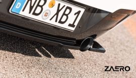 BMW F20/21 M135I 1 SERIES PRE-LCI EVO-1 GLOSS BLACK REAR DIFFUSER