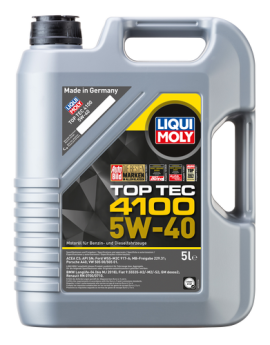 LIQUI MOLY 5W-40 TOP TEC 4100 ENGINE OIL 5L