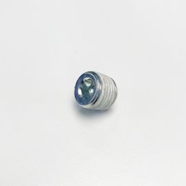 Air Lift 22702 - Pipe Plug - 1/4" NPT w/ sealant - Nickel finish