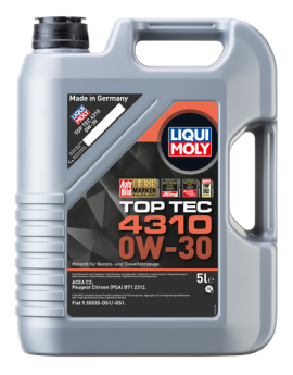 LIQUI MOLY 0W-30 TOP TEC ENGINE OIL 5L