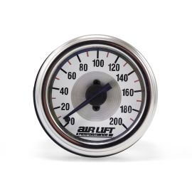 Air Lift Single Needle Gauge - 200 PSI