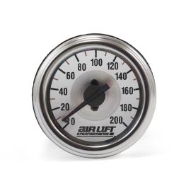 Air Lift Dual Needle Gauge - 200 PSI