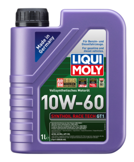 LIQUI MOLY 10W-60 SYNTHOIL RACE TECH GT1 5L
