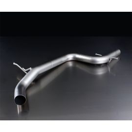 Golf Mk5/Mk6 racing tube instead of front silencer