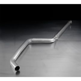 Racing tube without homologation, instead of front silencer, only for 1.4l TFSI/1.4l TSI