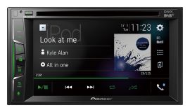 Pioneer AVH-Z3200DAB - 6.2" CD/DVD DAB Bluetooth Stereo