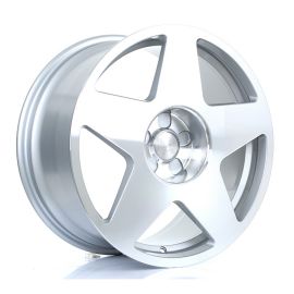 Bola B10 Silver Polished Face Alloy Wheels