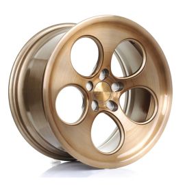 Bola B5 Bronze Brushed Polished Face Alloy Wheel