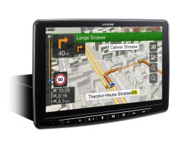 Alpine INE-F904D - 9" Screen built-in Navi, BT, DAB+ CarPlay/Android