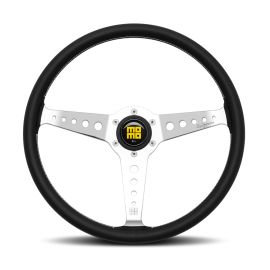 MOMO California steering wheel - BLACK LEATHER 360mm
