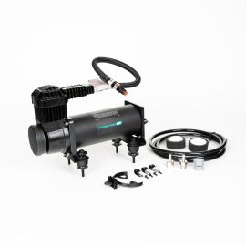Air Suspension Air Compressor With Reduced Vibration Satin Black
