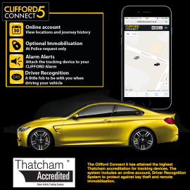 CLIFFORD CONNECT 5 - ONLINE TRACKING SYSTEM THATCHAM APPROVED (CAT5)