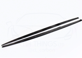 BMW F30 3 SERIES CARBON FIBRE SIDE SKIRTS - MP STYLE