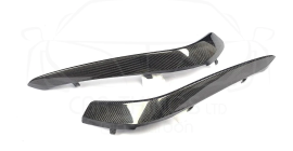 MERCEDES C63/C63S W205 COUPE & SALOON CARBON FIBRE CANARDS