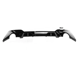 BMW 3 Series G20 GLOSS BLACK ROUND EXHAUST DIFFUSER - MP STYLE