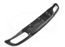 MERCEDES C63 W205 COUPE CARBON FIBRE DIFFUSER - OE STYLE