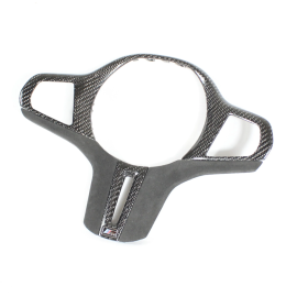BMW Gxx CARBON FIBRE STEERING WHEEL TRIM