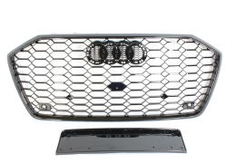 AUDI A6/S6 C8 2019+ ALL BLACK HONEYCOMB GRILLE