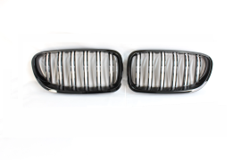 BMW M5 & 5 SERIES F10  BLACK DOUBLE SLAT GRILLES - BLAK BY CT CARBON