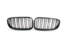 BMW 3 SERIES E92 & E93 LCI DOUBLE SLAT BLACK GRILLES