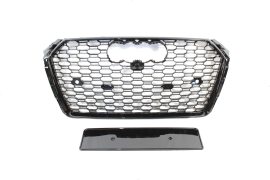AUDI A4/S4 B9 2016-2019 ALL BLACK HONEYCOMB GRILLE