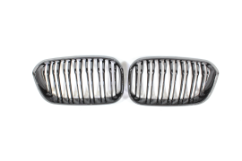 BMW F20 1 SERIES LCI DOUBLE SLAT BLACK GRILLES