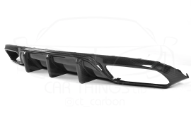 MERCEDES W205 C63 & C63 COUPE 2DR CARBON DIFFUSER - OEM+ CT STYLE
