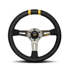 MOMO Drifting Steering Wheel - black Suede 330mm