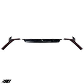 BMW X7 G07 GLOSS BLACK COMPETITION REAR DIFFUSER SET