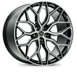 VOSSEN HYBRID FORGED SERIES HF-2 BRUSHED GLOSS BLACK