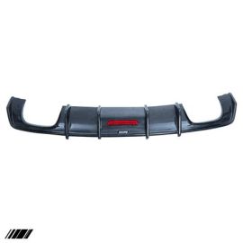 AUDI S3 HATCHBACK 8V KARBEL CARBON FIBRE REAR DIFFUSER WITH BRAKE LIGHT