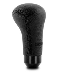 MOMO Anatomico LONG Gear Knob - BLACK LEATHER