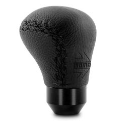 MOMO Anatomico SHORT Gear Knob - BLACK LEATHER