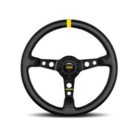 MOMO MOD.07 Steering Wheel - Black Leather 350MM