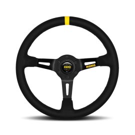 MOMO MOD.08 Steering Wheel - black Suede 350mm