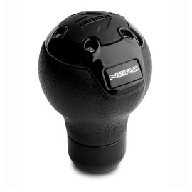 MOMO Nero Gear Knob - BLACK LEATHER