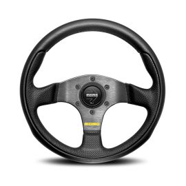 MOMO Team steering wheel - black Leather 280mm